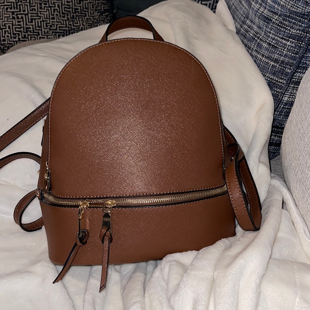 Brown Backpack